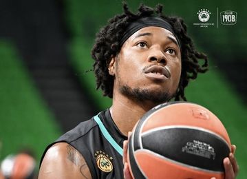 Στη δωδεκάδα του Παναθηναϊκού AKTOR ο Ρισόν Χολμς για το ματς με τους Adelaide 36ers