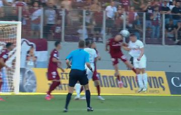 Απείλησε η ΑΕΚ με κεφαλιά του Γιόβιτς