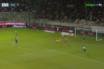 Η επικίνδυνη σέντρα του Τζούριτσιτς που μπλόκαρε ο Τζολάκης