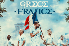 Το υπέροχο εικαστικό των Γάλλων για τη «μάχη» με την Ελλάδα με φόντο την Ακρόπολη