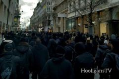 Οπαδοί του Περιστερίου στην Ουγγαρία για το ματς με τη Σομπατέλι