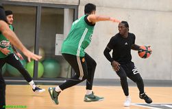 Το Sportal στην προπόνηση του Παναθηναϊκού στη Zalgirio Arena (vids)