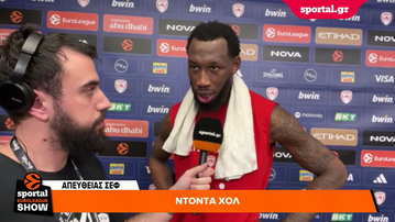 Χολ στο Sportal: «Είμαστε τελείως διαφορετικοί με τον Μιλουτίνοφ, αλλά συνεργαζόμαστε άψογα» (vid)