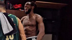 Πανηγυρικό κλίμα στα αποδυτήρια του Παναθηναϊκού με πρωταγωνιστές Σλούκα και Φαρίντ