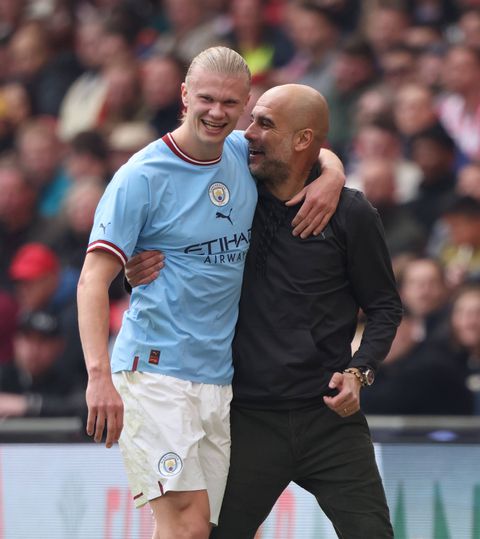 Γκουαρδιόλα: «Ενθουσιασμένος για τον απίστευτο Χάαλαντ και την πρόκριση της Νορβηγίας στο Μουντιάλ»