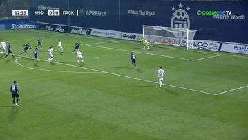 Με γκολ του Κωνσταντέλια και λίγη δόση τύχης ο ΠΑΟΚ άνοιξε το σκορ απέναντι στην Κηφισιά