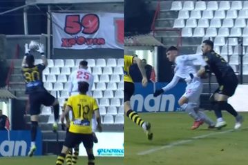 Αυτό είναι το λάθος του Αθανασιάδη που έφερε το 2-2 του Πανσερραϊκού (vid)