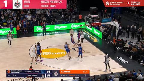 Με ΜακΚίσικ και... ιπτάμενο Τζόουνς το Top 10 της Euroleague (vid)