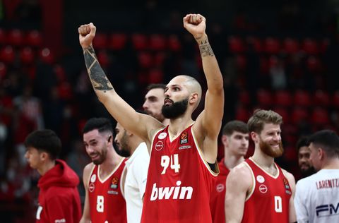 Η βαθμολογία της Euroleague μετά τη νίκη του Ολυμπιακού