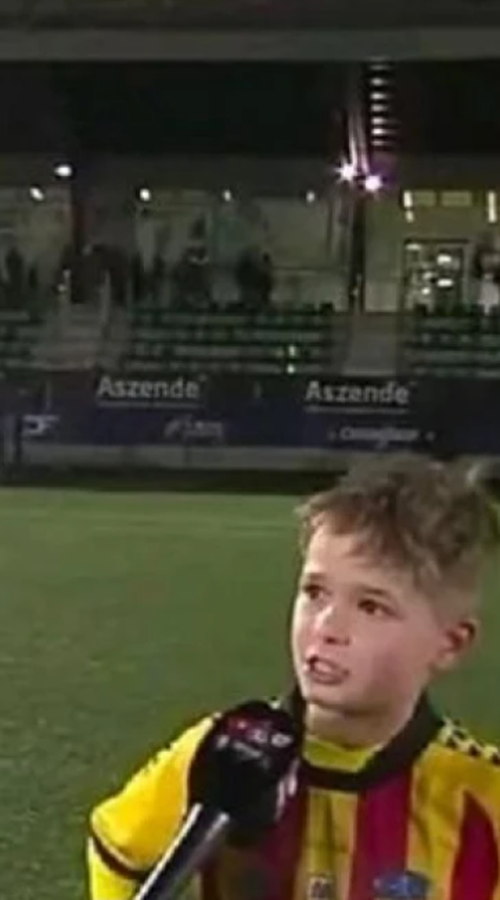 Διάσημος στα 10 του χρόνια λόγω της πικρίας του για την Μπαρτσελόνα