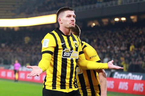 ΑΕΚούγεννα στην κορυφή με φοβερό Γιόβιτς