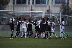 Χαμός στο ΠΑΟΚ Β΄ - Ηρακλής μετά το buzzer beater του Ντέλετιτς, παίκτες πιάστηκαν στα χέρια (gallery)