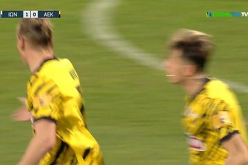 Η ισοφάριση της ΑΕΚ με τον Βίντα (vid)