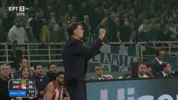 Ξέσπασε ο Μπαρτζώκας στο τρίποντο του Πετρούσεφ - Ο απίστευτος πανηγυρισμός του (vid)