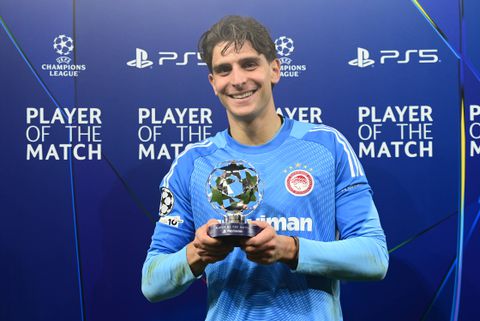 Εντυπωσιακός Τζολάκης: Στην κορυφαία ενδεκάδα του Champions League