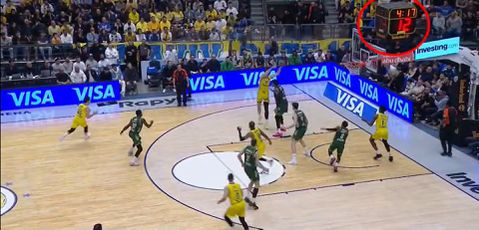 Η φάση για την οποία κατέθεσε ένσταση ο Παναθηναϊκός στο ματς με τη Μακάμπι (vid)