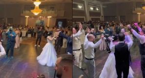 Γάμος μετατράπηκε σε... εξέδρα του ΠΑΟΚ (vids)