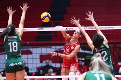 Tα highlights της νίκης του Ολυμπιακού επί του Παναθηναϊκού στο ντέρμπι της Volley League Γυναικών