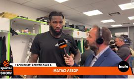 Λεσόρ στο Sportal: «Ήταν δύσκολο να φτάσουμε στην ανατροπή - Οι οπαδοί μάς έσπρωξαν στη νίκη»