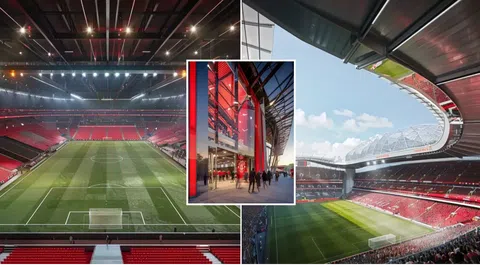 Εντυπωσιακές εικόνες: Ετσι θα μοιάζει το νέο γήπεδο της Μάντσεστερ Γιουνάιτεντ χωρητικότητας 100.000 θέσεων!