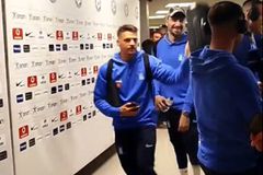 Χατζηγιοβάννης και Διούδης γιόρτασαν με... Ζωιδάκη την πρόκριση (vid)