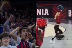 Βαρύ πρόστιμο στην Μπασκόνια από την ACB για το ατύχημα που παραλίγο να σκοτώσει μία cheerleader (vid)