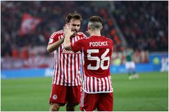 Ποντένσε, Έσε, Όρτα και Τσικίνιο βρέθηκαν στο ΣΕΦ κι είδαν από κοντά το Ολυμπιακός - Βιλερμπάν