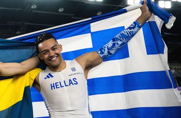 Στο... ύψος του και σε ένα ακόμη βάθρο ο Καραλής!