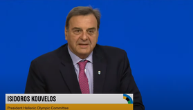 To «ευχαριστώ» του Τόμας Μπαχ στην Ελληνική Ολυμπιακή Επιτροπή και τον Πρόεδρο Ισίδωρο Κούβελο