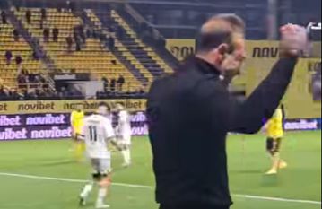 Οι πανηγυρισμοί του Κόντη μετά το «διπλό» του ΟΦΗ κόντρα στον Άρη (vid)