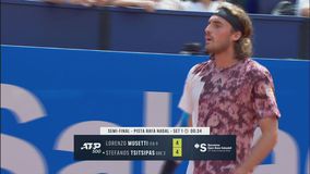 Νέα απάντηση Τσιτσιπά, μπρέικ στο μπρέικ κόντρα στον Μουζέτι