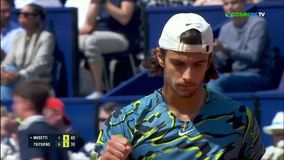 Ο Μουζέτι κατέκτησε το δεύτερο σετ, η πρόκριση θα κριθεί στο τρίτο