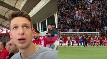 «Πήγα σε μία από τις πιο καυτές έδρες της Ευρώπης»: Πασίγνωστος Youtuber επισκέφθηκε το «Γ. Καραϊσκάκης»