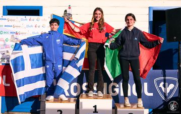 Οκτώ μετάλλια για την Ελλάδα στο ευρωπαϊκό πρωτάθλημα techno 293 και 293 plus που έγινε στη Ρώμη