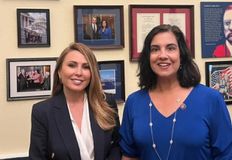 Στο Αμερικανικό Κογκρέσο η Ειρήνη Καρυπίδη - Συναντήθηκε με Έλληνα πολιτικό