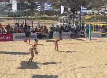 Μανάβη και Τριανταφυλλίδη ισοφάρισαν σε 1-1 σετ στον τελικό
