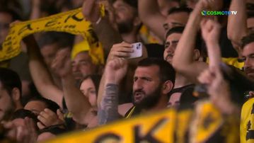 Μόνο οι φίλοι της ΑΕΚ ακούγονταν πριν την έναρξη του ματς