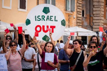 Παλαιστινιακή ομοσπονδία: «Ζητάμε την αποβολή του Ισραήλ μέχρι να σταματήσει τα εγκλήματα»