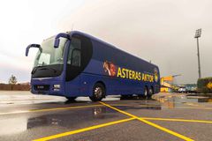 Η τίγρης που δεσπόζει στο νέο πούλμαν του Αστέρα Aktor (pic)