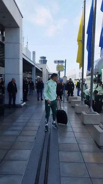 Η αναχώρηση της αποστολής του Παναθηναϊκού για Ολλανδία