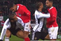 Ο Σανέ «ξάπλωσε» τον Μουένε στο φιλικό Γερμανία-Αυστρία (vid)