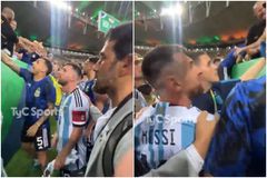 Τα έβαλε και ο Μέσι με τους αστυνομικούς που βαρούσαν οπαδούς της Αργεντινής στο «Μαρακανά» (vid)