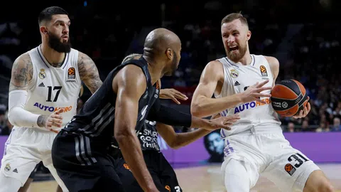 Με άνεση και χάρη η Ρεάλ νίκησε 92-73 τη Βιλερμπάν στη Μαδρίτη