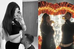 Ο Αντρίγια Ζίβκοβιτς και η σύντροφός του περιμένουν το πρώτο τους παιδί (pics)