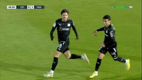 Ο Μπάκιτς με ωραίο πλασέ το 1-1 του ΟΦΗ