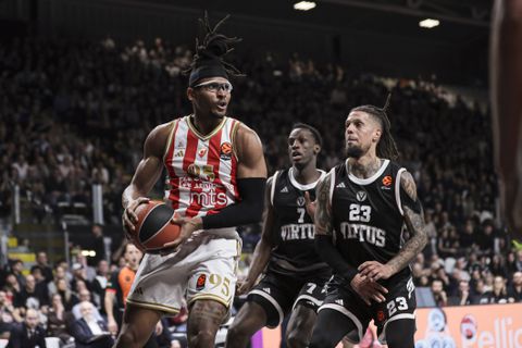 «Σίφουνας» ο Ερυθρός Αστέρας με 100αρα και διπλό στην Μπολόνια