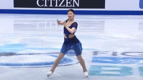 Κινέζα αθλήτρια χόρεψε... Κλαυδία στο Πρωτάθλημα Καλλιτεχνικού Πατινάζ (vid)