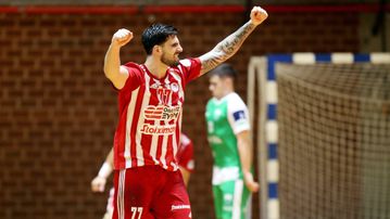 Ο Ολυμπιακός νίκησε την Κρκα και φουλάρει για τα ημιτελικά του EHF European Cup