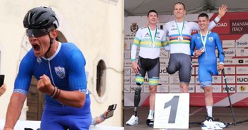 Συγκλονιστικός Παπαγγελής πήρε ακόμα ένα μετάλλιο: «Αυτό ήταν για τον αδερφό μου» (vid)