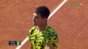 Με love service game ξεκίνησε ο Αλκαράθ κόντρα στον Τσιτσιπά